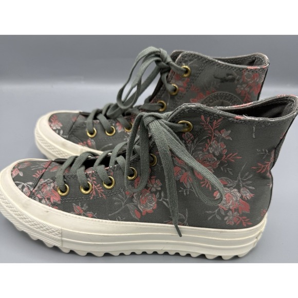 Converse Shoes - Converse Chuck Taylor All Star Lift Ripple High Floral Sneakers Women Size 7